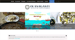 Desktop Screenshot of deliciasdelmarcantabrico.com